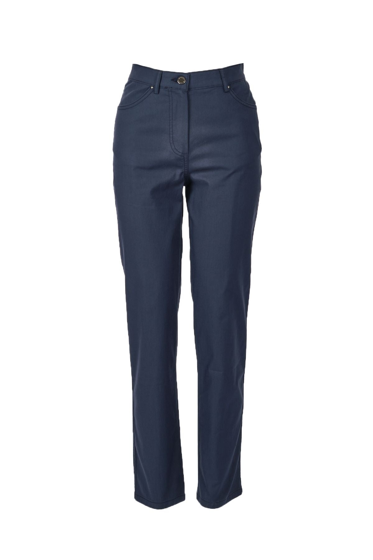 Seleste Minimalist Yüksek Bel Regular Fit Kadın Pantolon - Günlük Kullanım Ana görsel