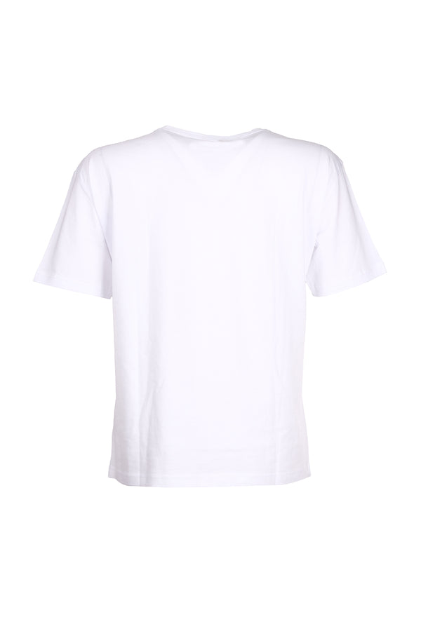 Sempre Oversize Minimalist Baskılı Kadın Tişört - Kısa Kol