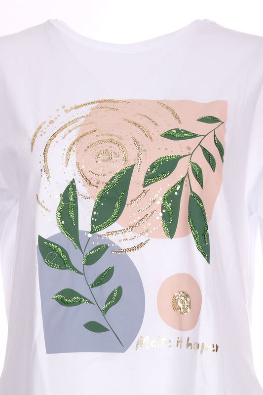 Sempre Oversize Minimalist Kadın Tunik - Kısa Kol - Günlük
