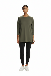 sıfır yaka basic tunik Scl