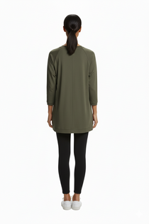 sıfır yaka basic tunik Scl