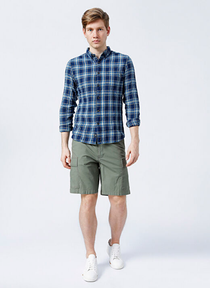 Dockers Erkek Regular Fit Kargo Şort - Minimalist Stil