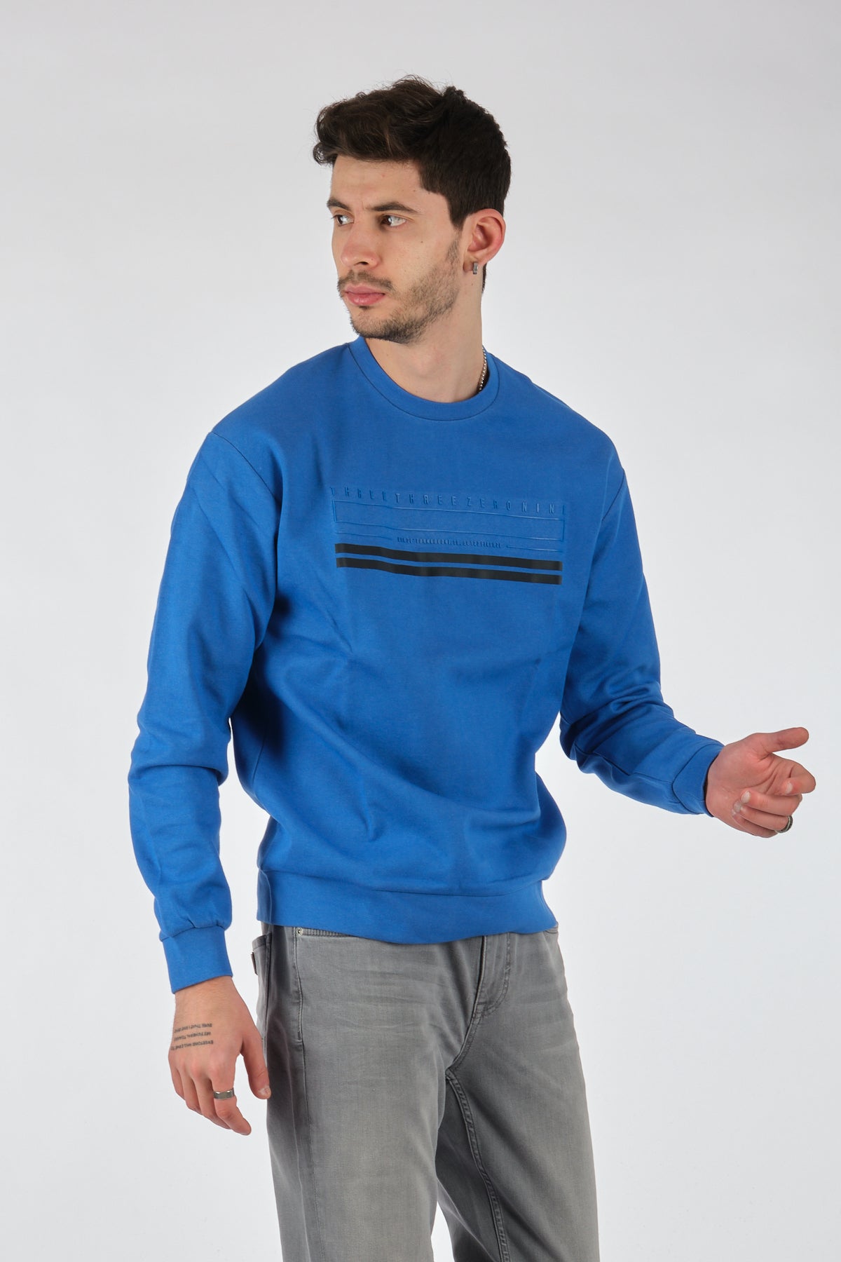 Gmg Fırenze Oversize Erkek Sweatshirt - Minimalist ve Rahat