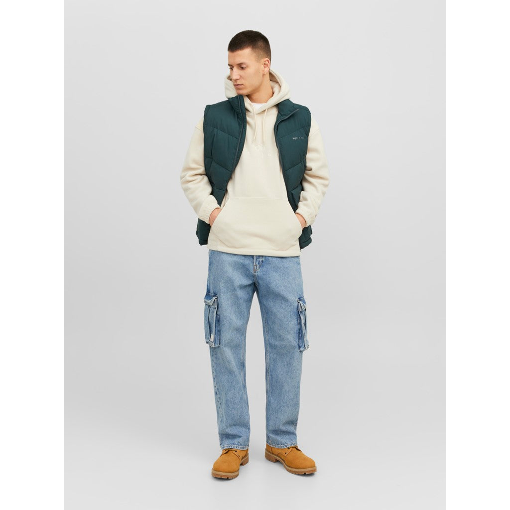 Jack&Jones Erkek Oversize Kapüşonlu Sweatshirt - Rahat ve Şık