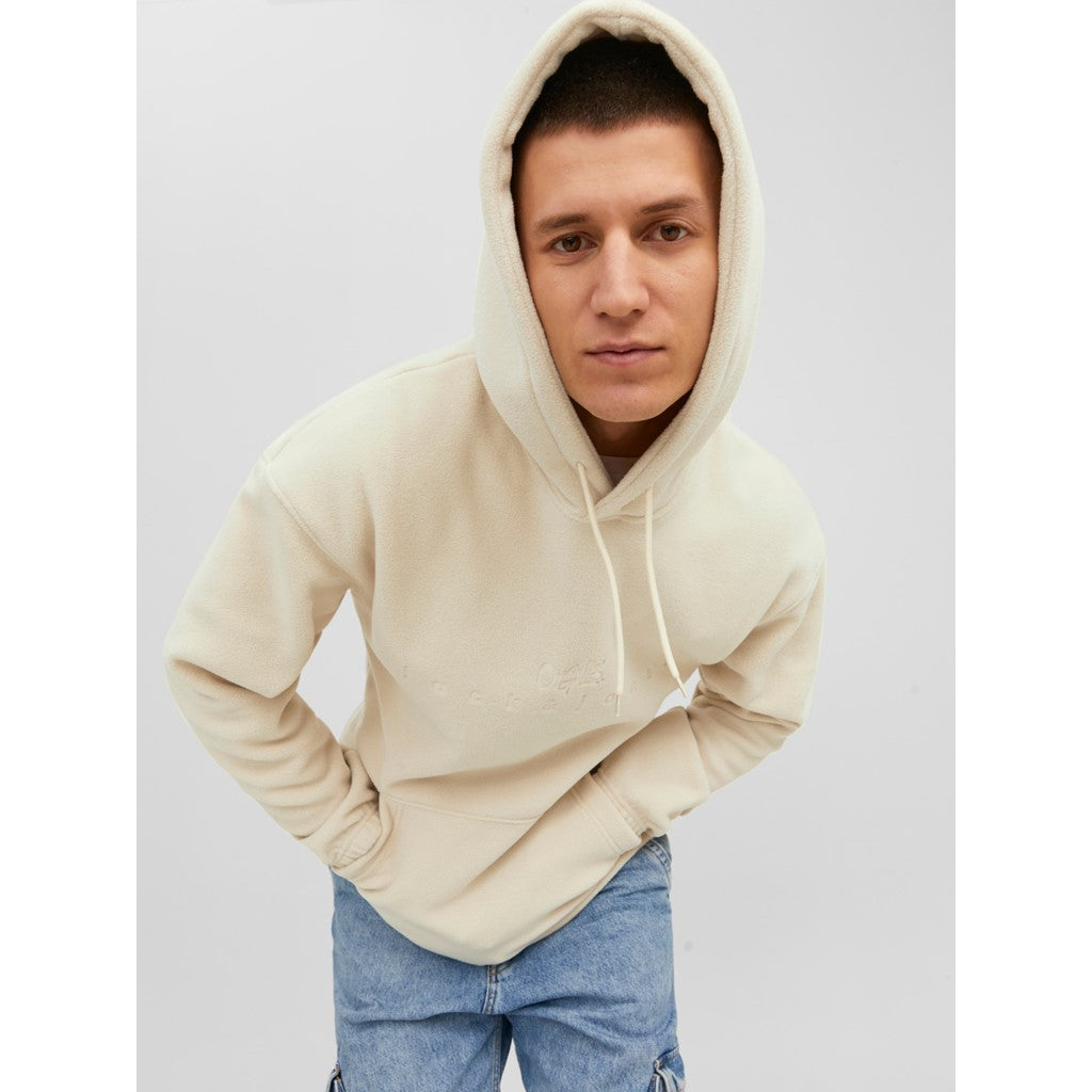 Jack&Jones Erkek Oversize Kapüşonlu Sweatshirt - Rahat ve Şık