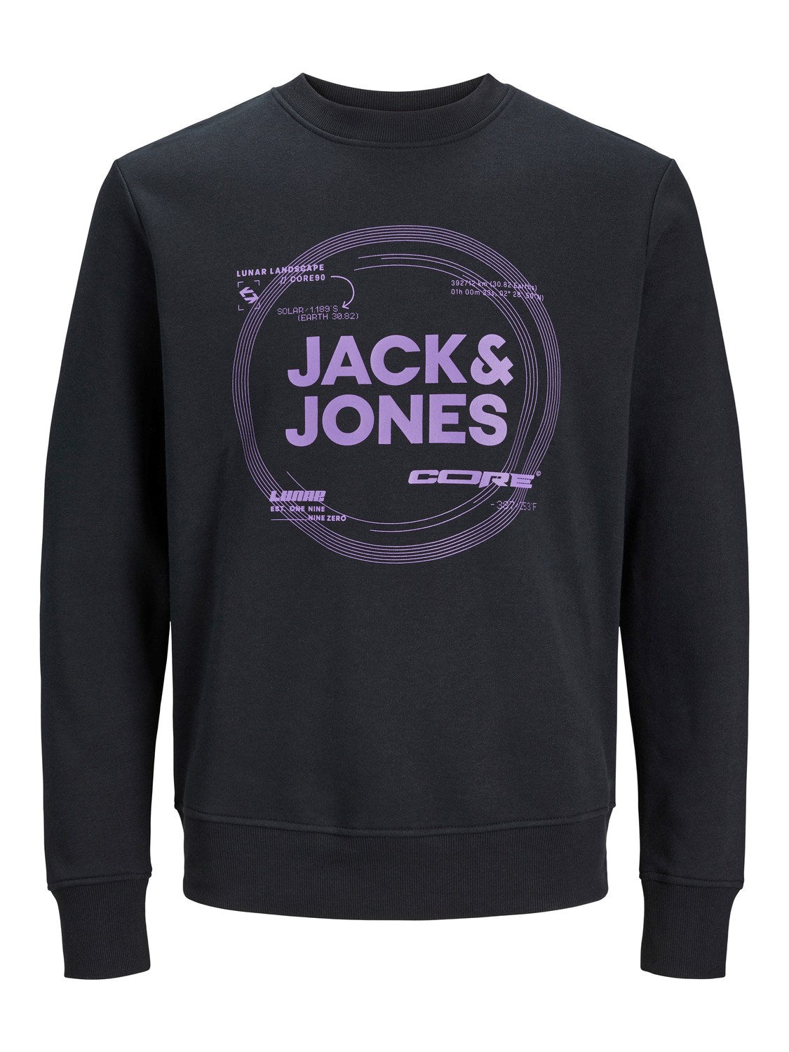 Jack&Jones Erkek Oversize Sweatshirt - Minimalist Tasarım - Günlük Kullanım