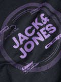 Jack&Jones Erkek Oversize Sweatshirt - Minimalist Tasarım - Günlük Kullanım