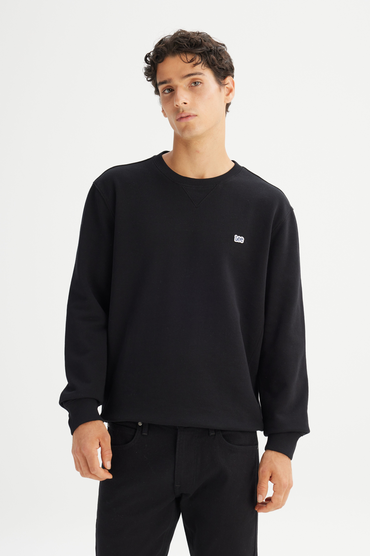 Regular Fit Normal Kesim İçi Polarlı Sweatshirt Lee Translation missing: tr.content.product_image_main