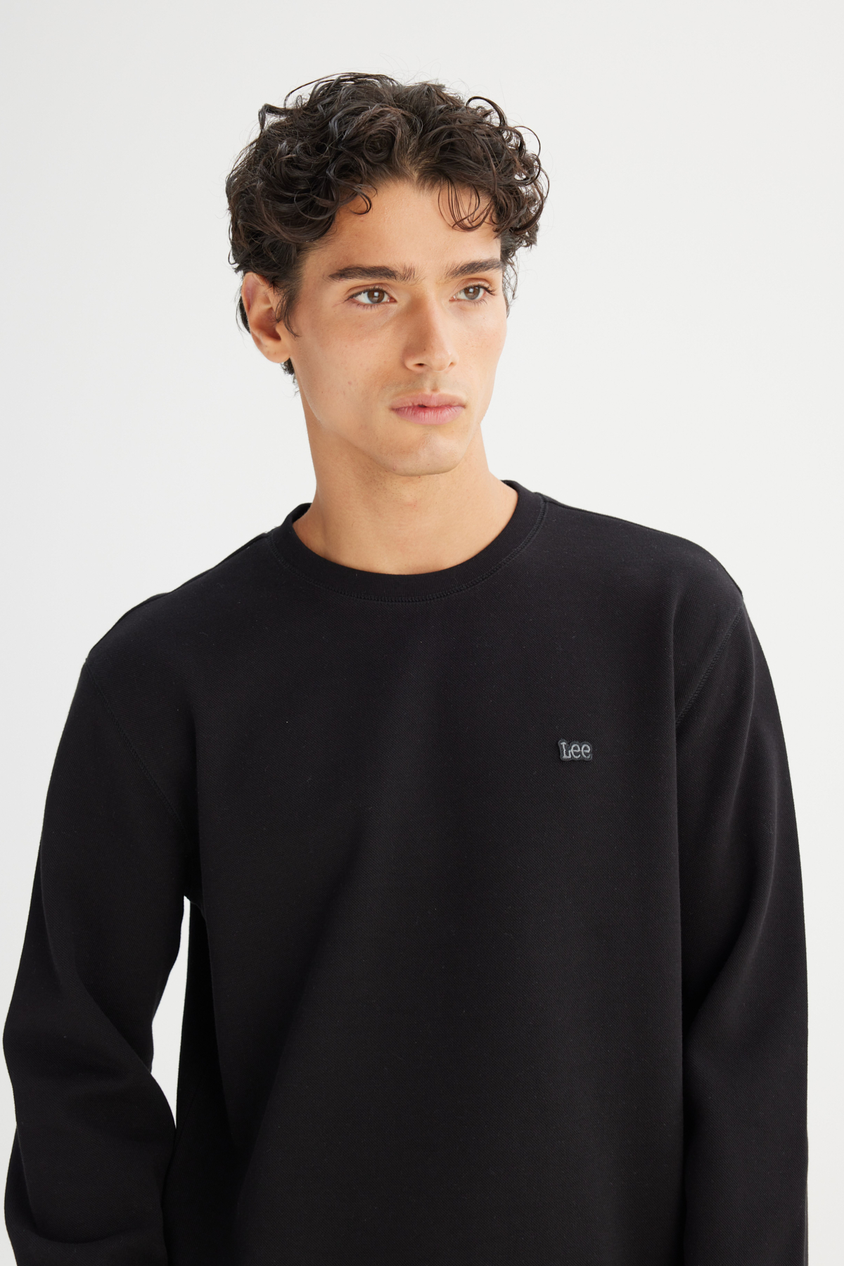Regular Fit Normal Kesim Bisiklet Yaka Baskılı Sweatshirt Lee Translation missing: tr.content.product_image_secondary