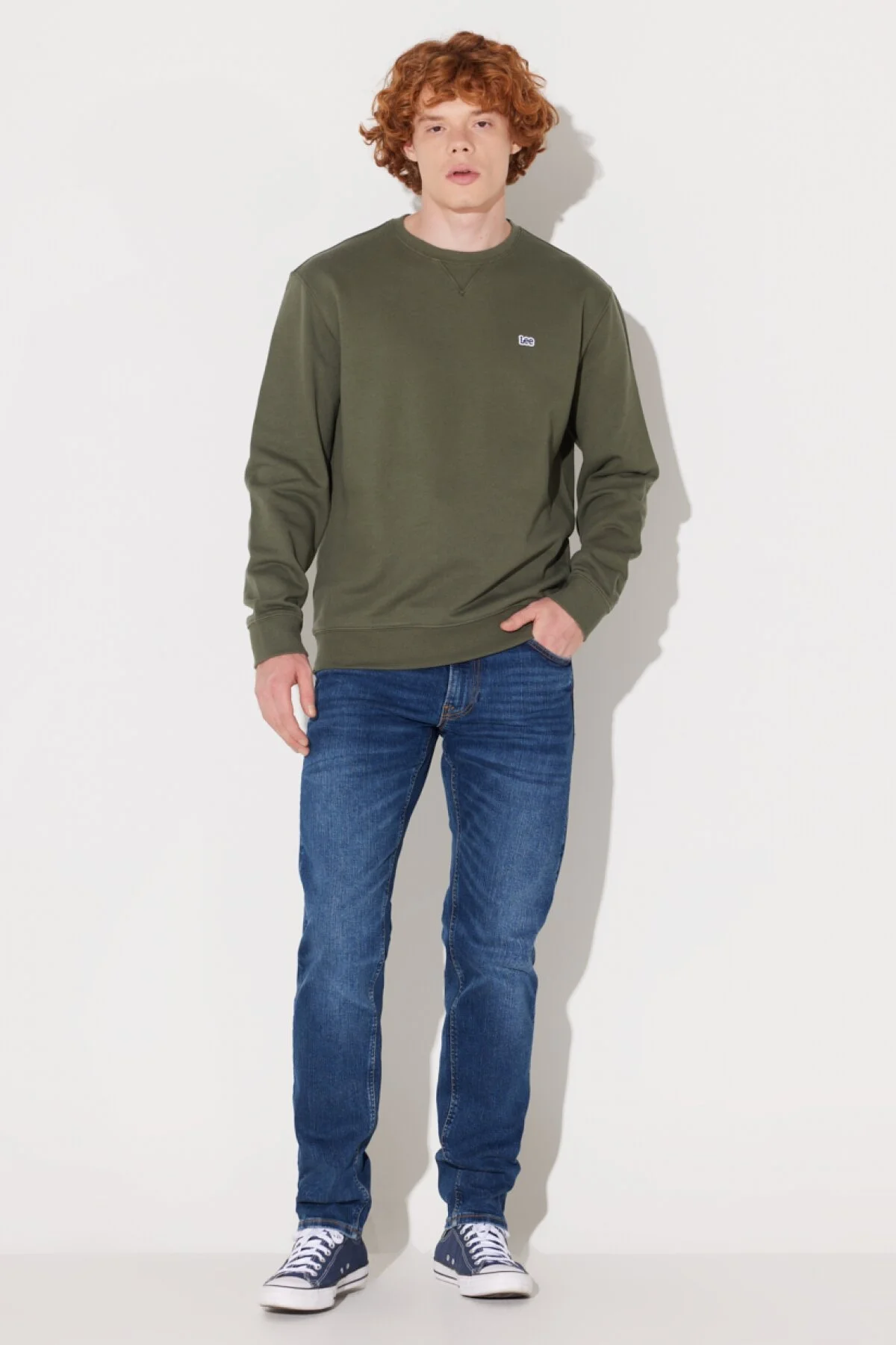 Sweatshirt Lee L81IRYA61 İkincil görsel