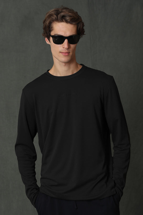 Lufian Minimalist Oversize Uzun Kol Erkek Sweatshirt - Günlük Kombinleriniz İçin