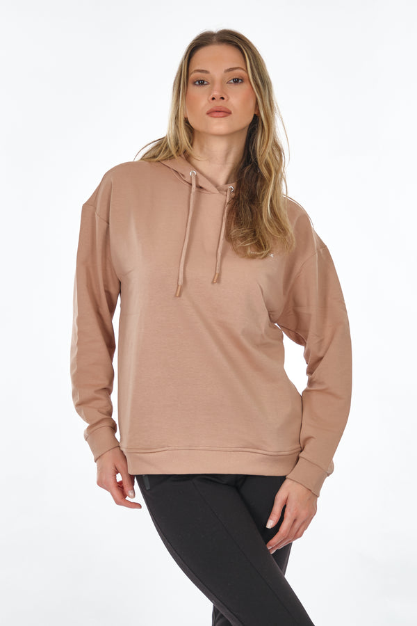 Lumberjack Oversize Kapüşonlu Kadın Sweatshirt - Rahat ve Şık!