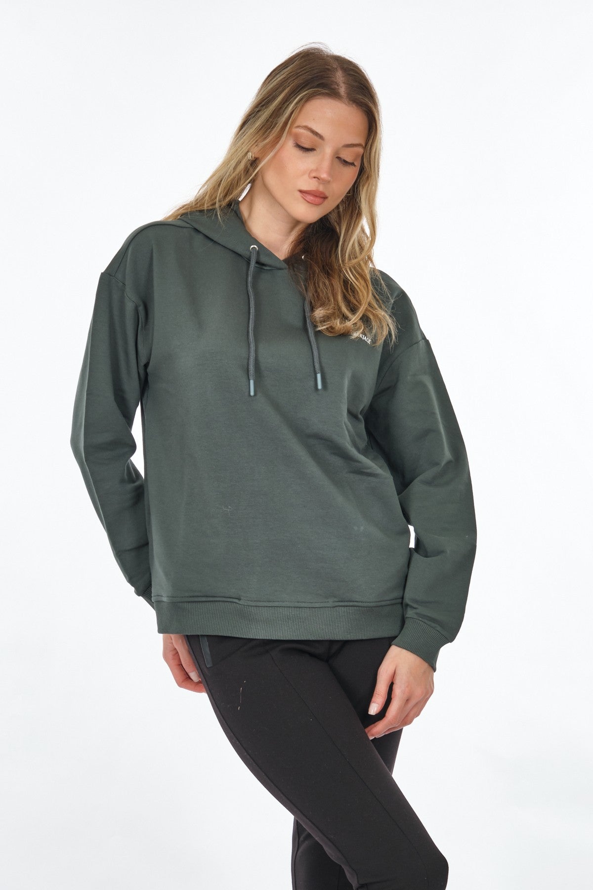 Lumberjack Oversize Kapüşonlu Kadın Sweatshirt - Rahat ve Şık!