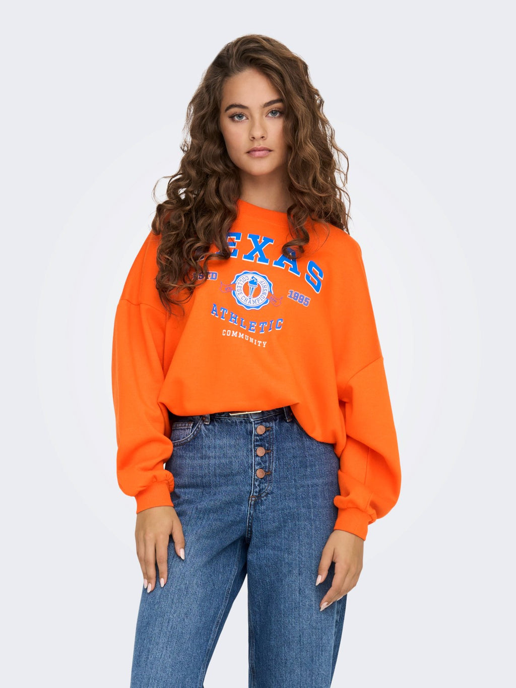 Only Oversize Crop Sweatshirt - Rahat ve Şık Günlük Stil