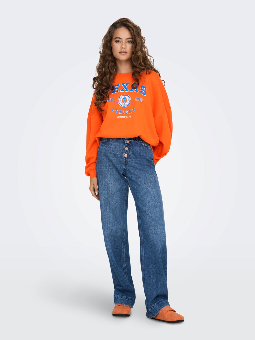 Only Oversize Crop Sweatshirt - Rahat ve Şık Günlük Stil