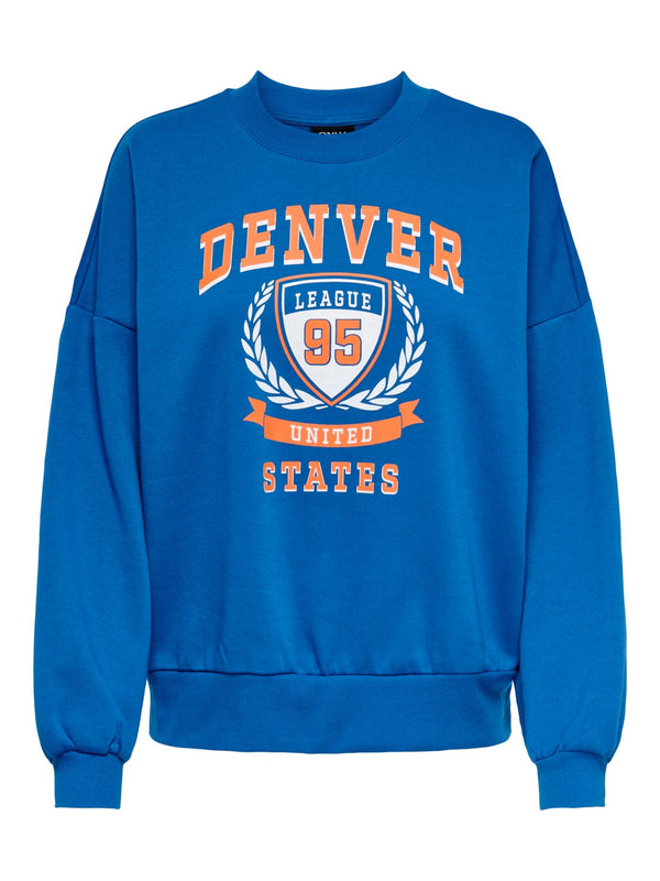 Only Oversize Crop Sweatshirt - Rahat ve Şık Günlük Stil