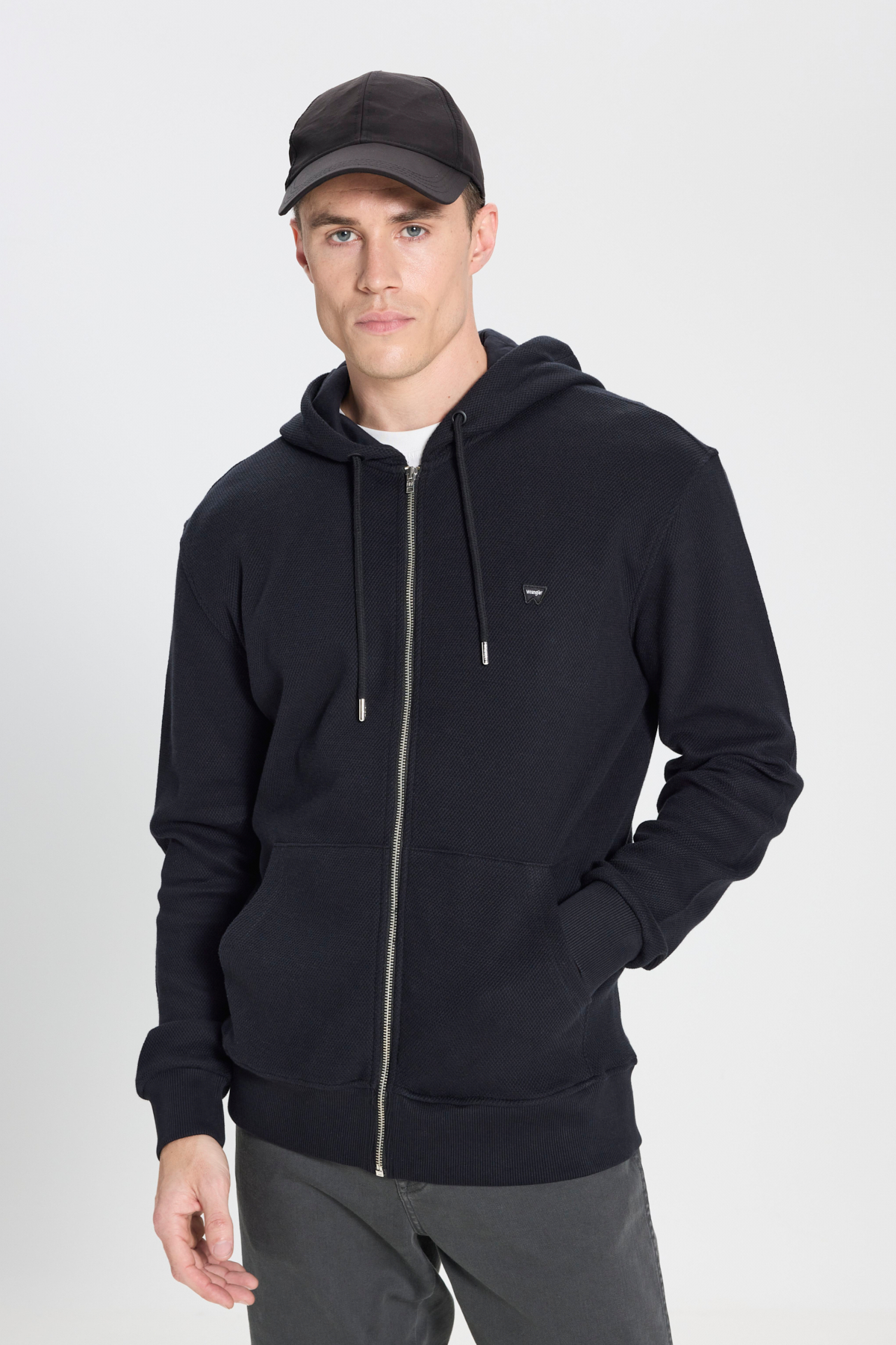 Regular Fit Normal Kesim Kapüşonlu %100 Pamuk Sweatshirt Sweatshirt Wrangler Translation missing: ar.content.product_image_secondary