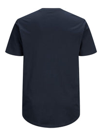 Jack&Jones Oversize Minimalist Erkek T-Shirt - Günlük Kullanım