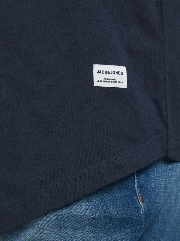 Jack&Jones Oversize Minimalist Erkek T-Shirt - Günlük Kullanım