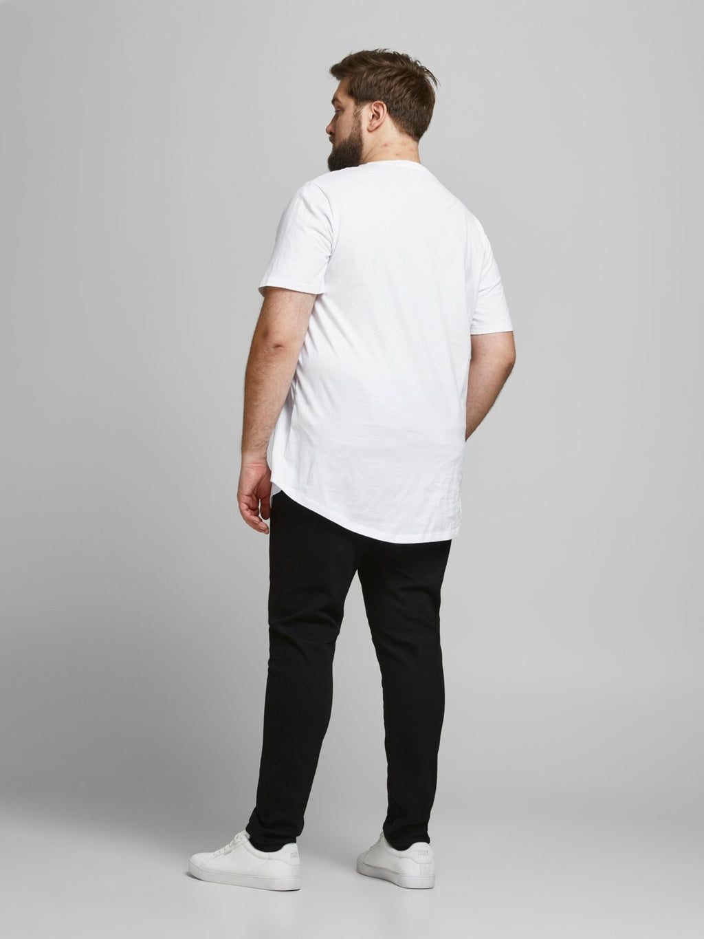 Jack&Jones Oversize Minimalist Erkek T-Shirt - Günlük Kullanım
