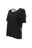 Canel Minimalist Yuvarlak Yaka Kısa Kol Kadın T-Shirt - Günlük Kullanım