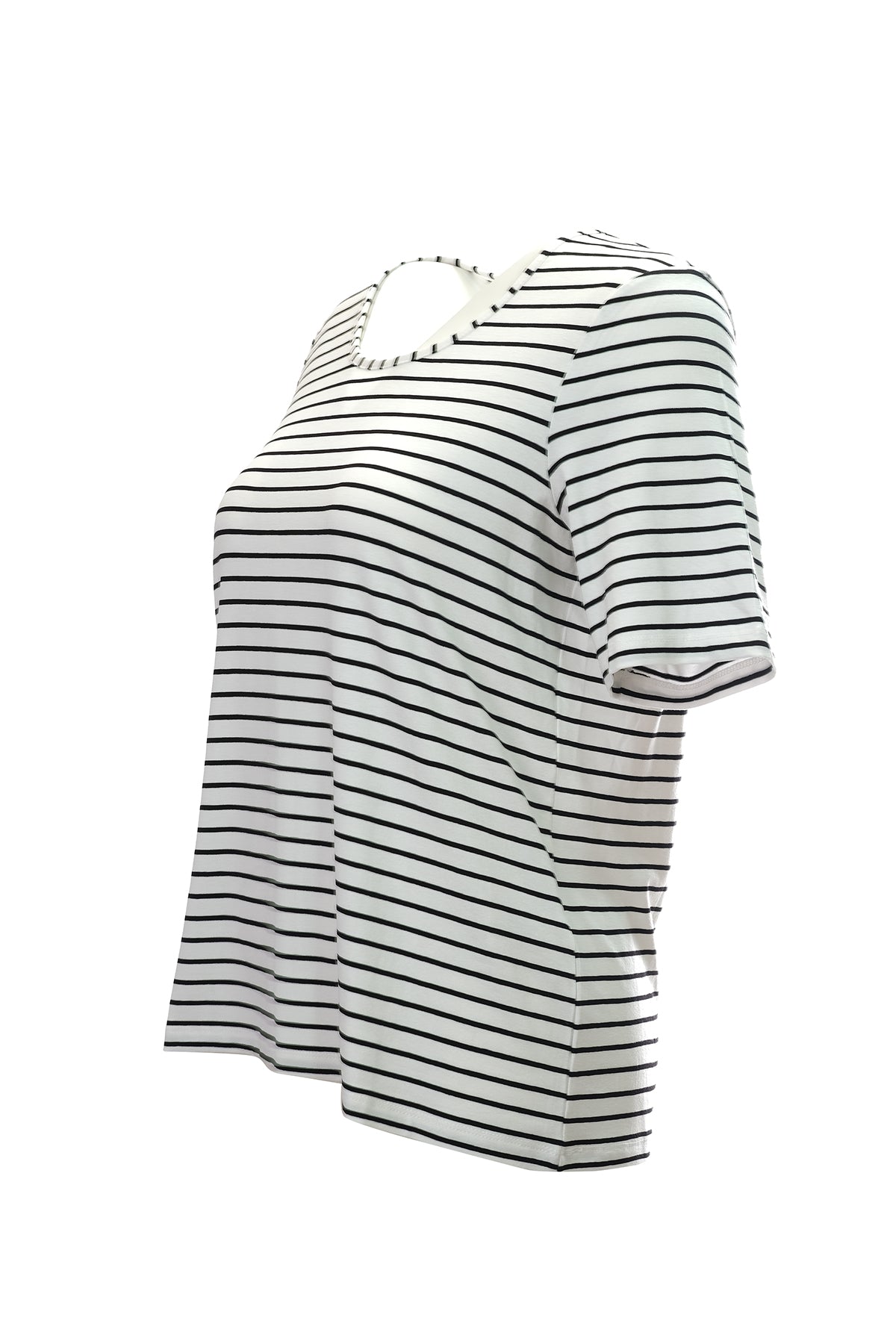 Canel Minimalist Çizgili Kadın T-Shirt - Rahat ve Şık Günlük Kullanım Translation missing: tr.content.product_image_secondary