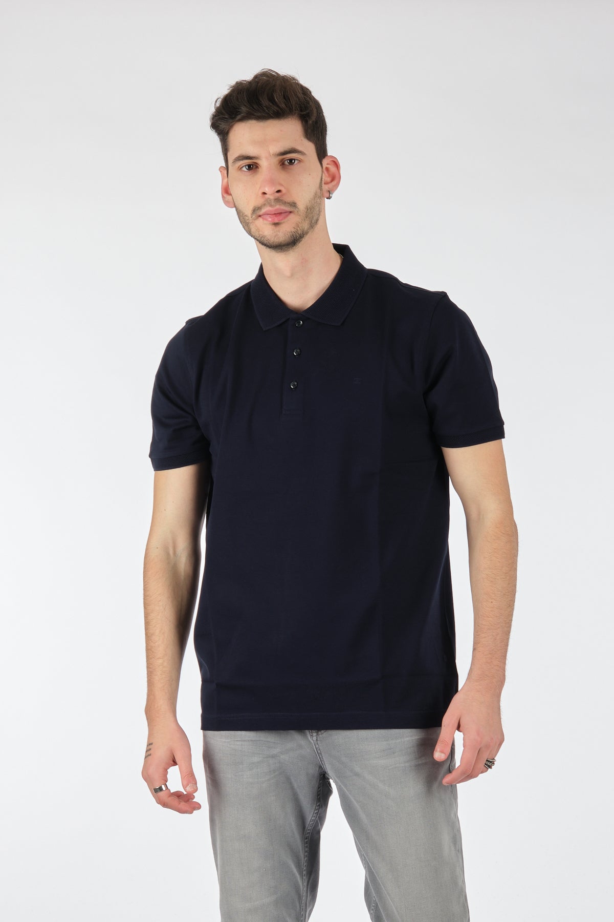 Ecer Erkek Polo Yaka Kısa Kol T-Shirt - Regular Fit - Günlük Translation missing: ar.content.product_image_main