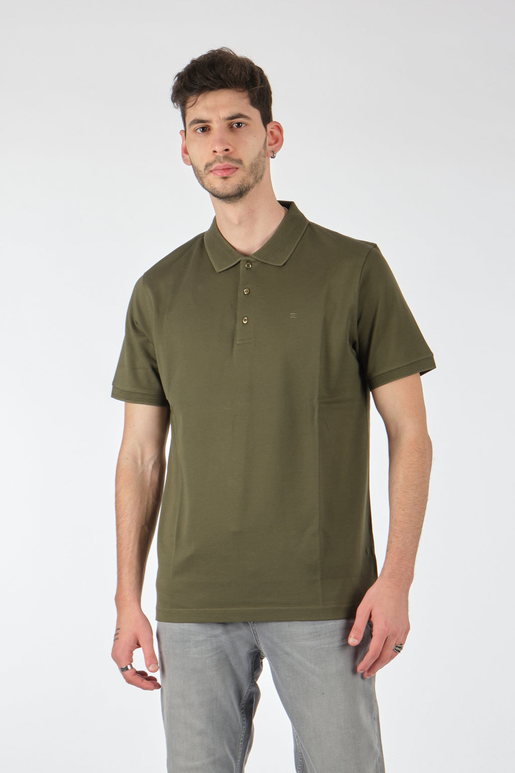 Ecer Erkek Polo Yaka Kısa Kol T-Shirt - Regular Fit - Günlük