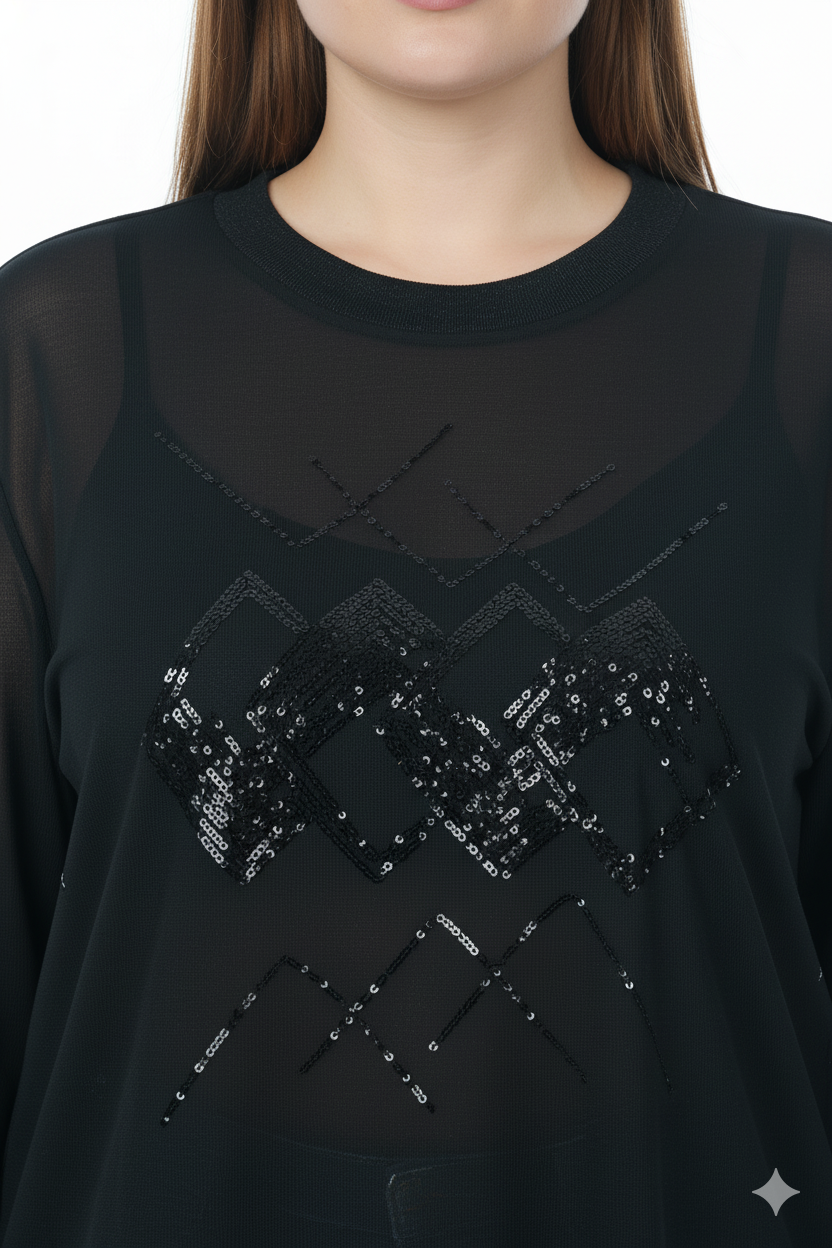 Faik Sönmez Kadın T-Shirt UW26TSH064 Translation missing: ar.content.product_image_secondary
