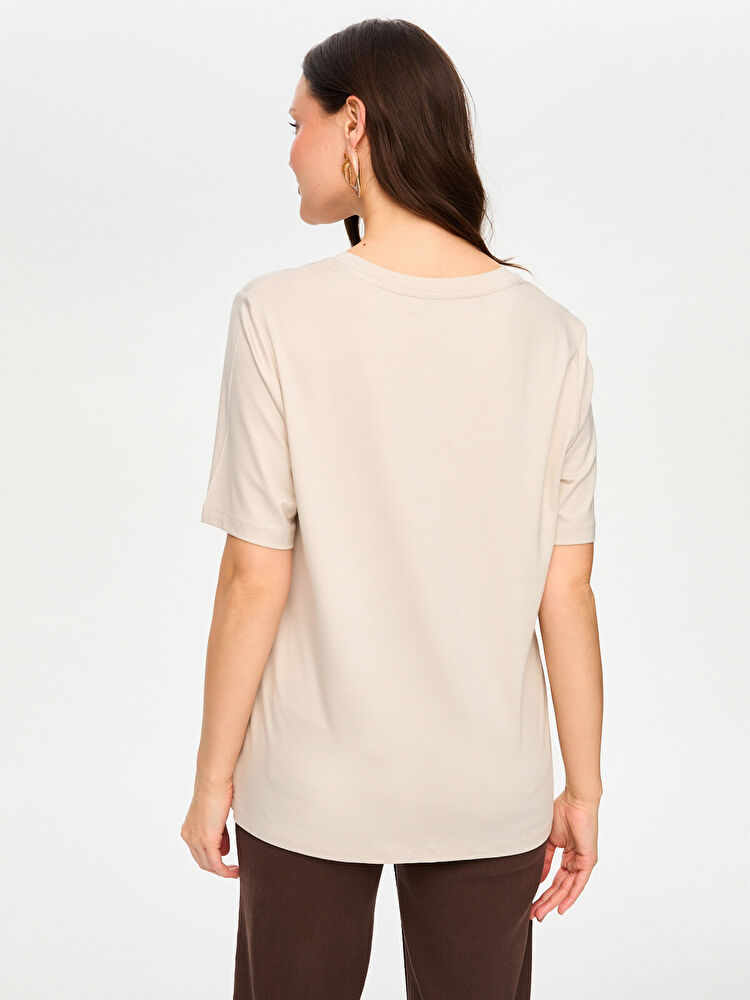 Faik Sönmez Kadın T-Shirt BS26TSH001