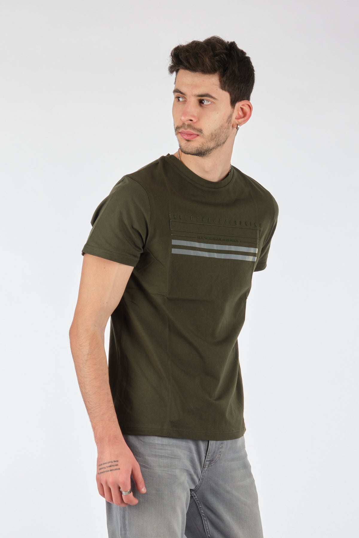 Gmg Fırenze Oversize Minimalist Erkek T-Shirt - Kısa Kol - Rahat Kesim Translation missing: ar.content.product_image_main