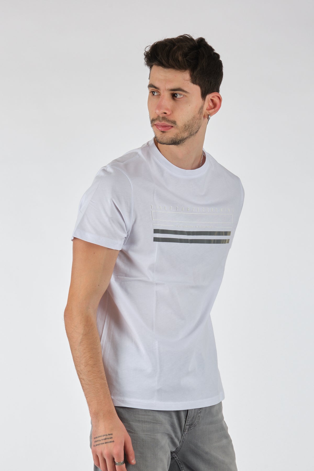 Gmg Fırenze Oversize Minimalist Erkek T-Shirt - Kısa Kol - Rahat Kesim