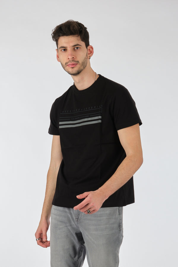Gmg Fırenze Oversize Minimalist Erkek T-Shirt - Kısa Kol - Rahat Kesim