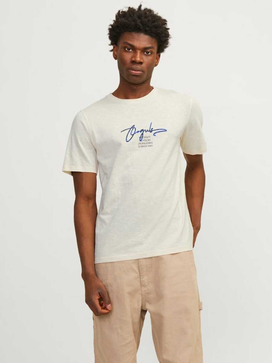 Jack&Jones Minimalist Erkek T-Shirt - Kısa Kol - Günlük Ana görsel