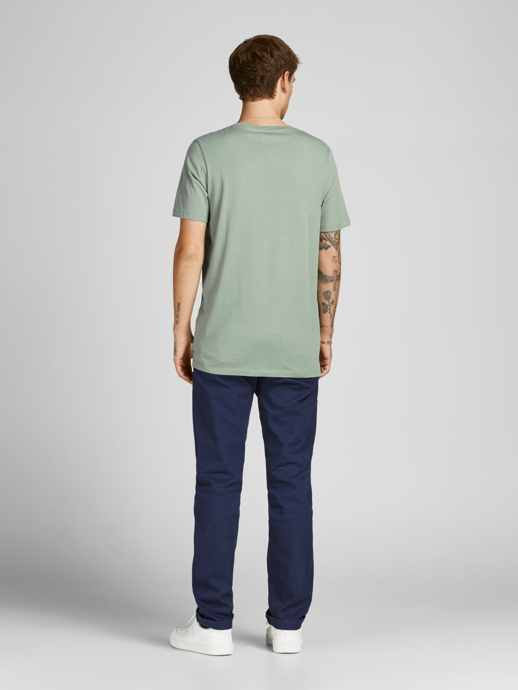Jack&Jones Oversize Erkek T-Shirt - Minimalist Stil, Günlük Kullanım