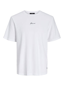 Jack&Jones Minimalist Oversize Erkek Tişört - Kısa Kol Yuvarlak Yaka