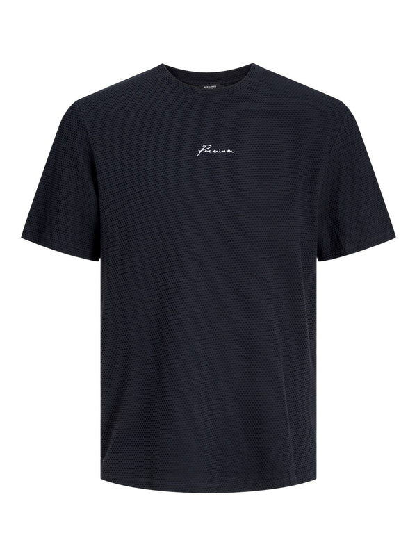 Jack&Jones Minimalist Oversize Erkek Tişört - Kısa Kol Yuvarlak Yaka