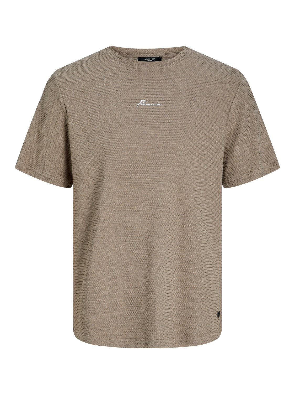 Jack&Jones Minimalist Oversize Erkek Tişört - Kısa Kol Yuvarlak Yaka