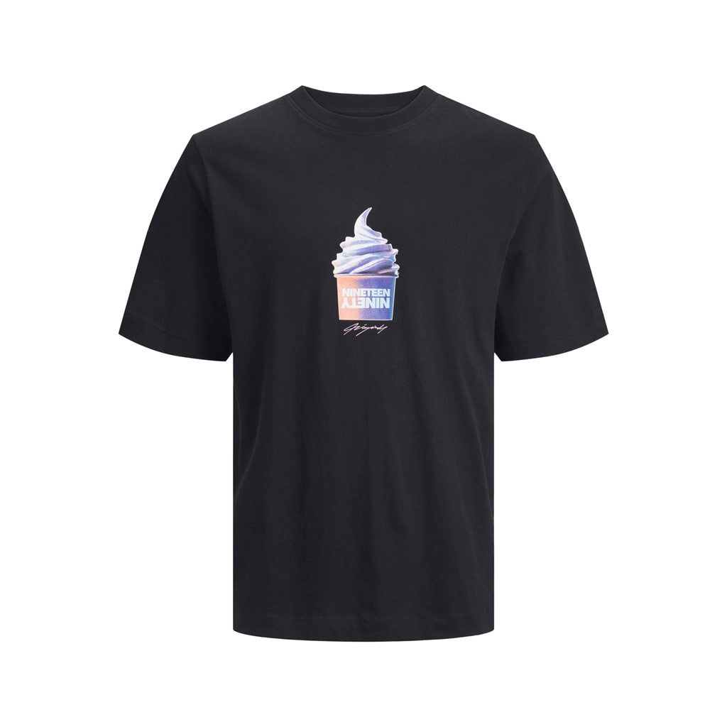 Jack&Jones Oversize Erkek T-Shirt - Kısa Kol Yuvarlak Yaka - Streetwear Tarzı Translation missing: tr.content.product_image_main