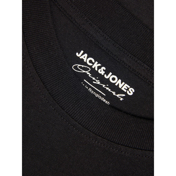 Jack&Jones Oversize Erkek T-Shirt - Kısa Kol Yuvarlak Yaka - Streetwear Tarzı