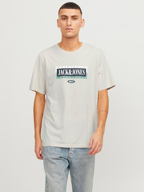 Jack&Jones Minimalist Oversize Erkek T-Shirt - Günlük Stil
