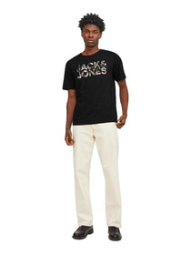 Jack&Jones Oversize Minimalist Erkek T-Shirt - Günlük Kullanım