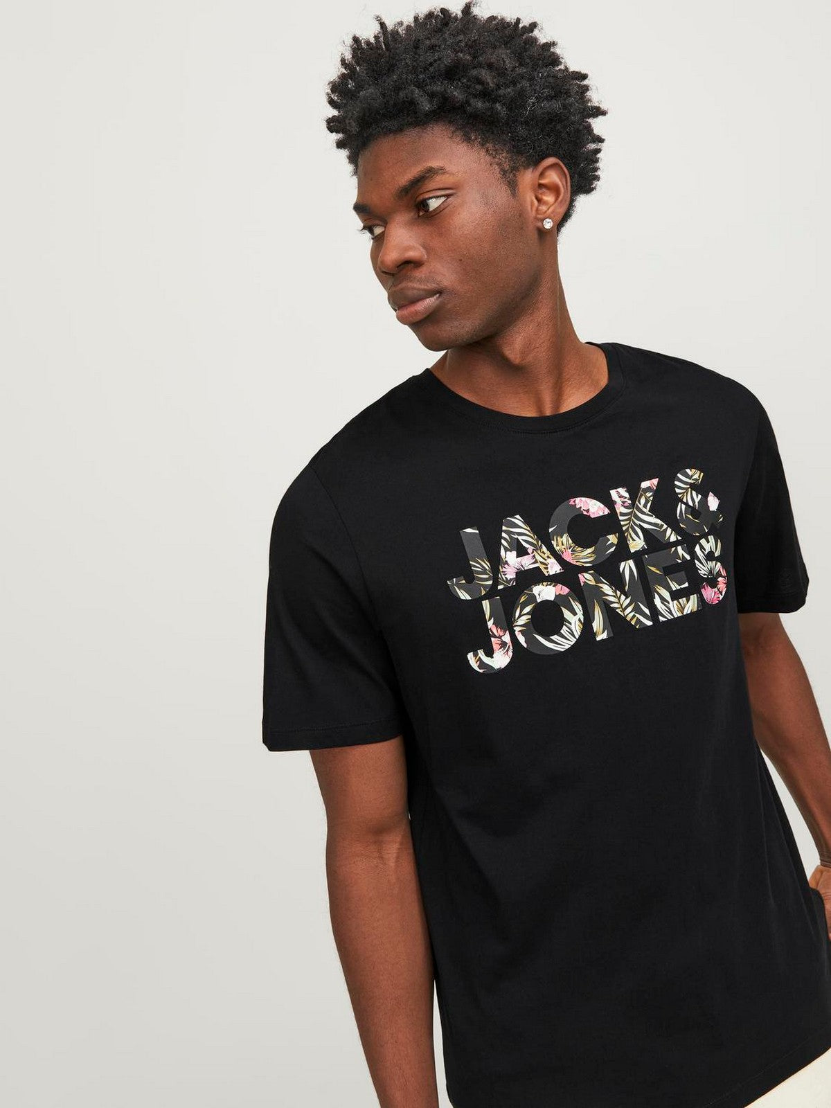 Jack&Jones Oversize Minimalist Erkek T-Shirt - Günlük Kullanım