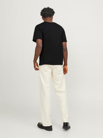 Jack&Jones Oversize Minimalist Erkek T-Shirt - Günlük Kullanım