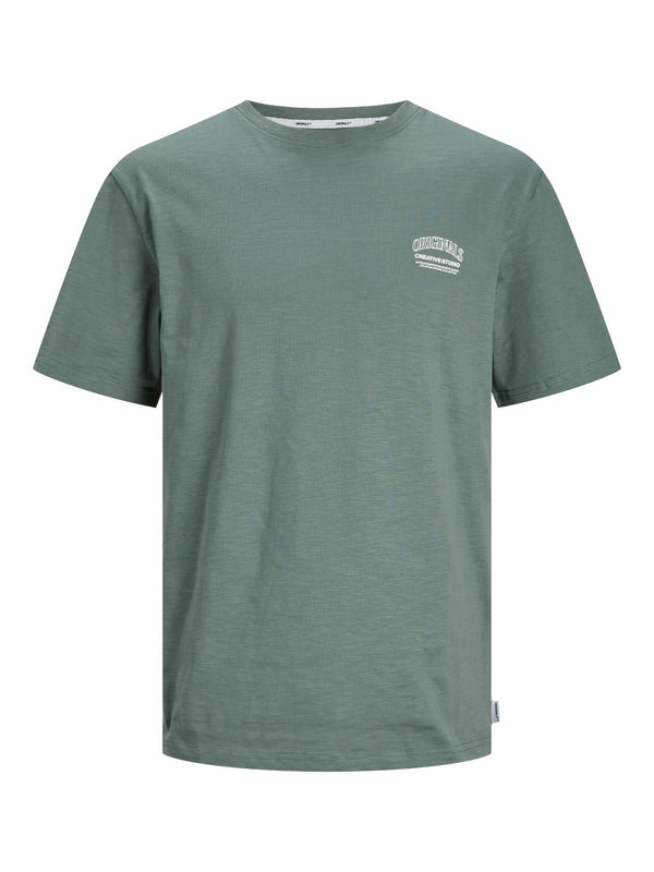 Jack&Jones Oversize Minimalist Erkek T-Shirt - Kısa Kol - Günlük