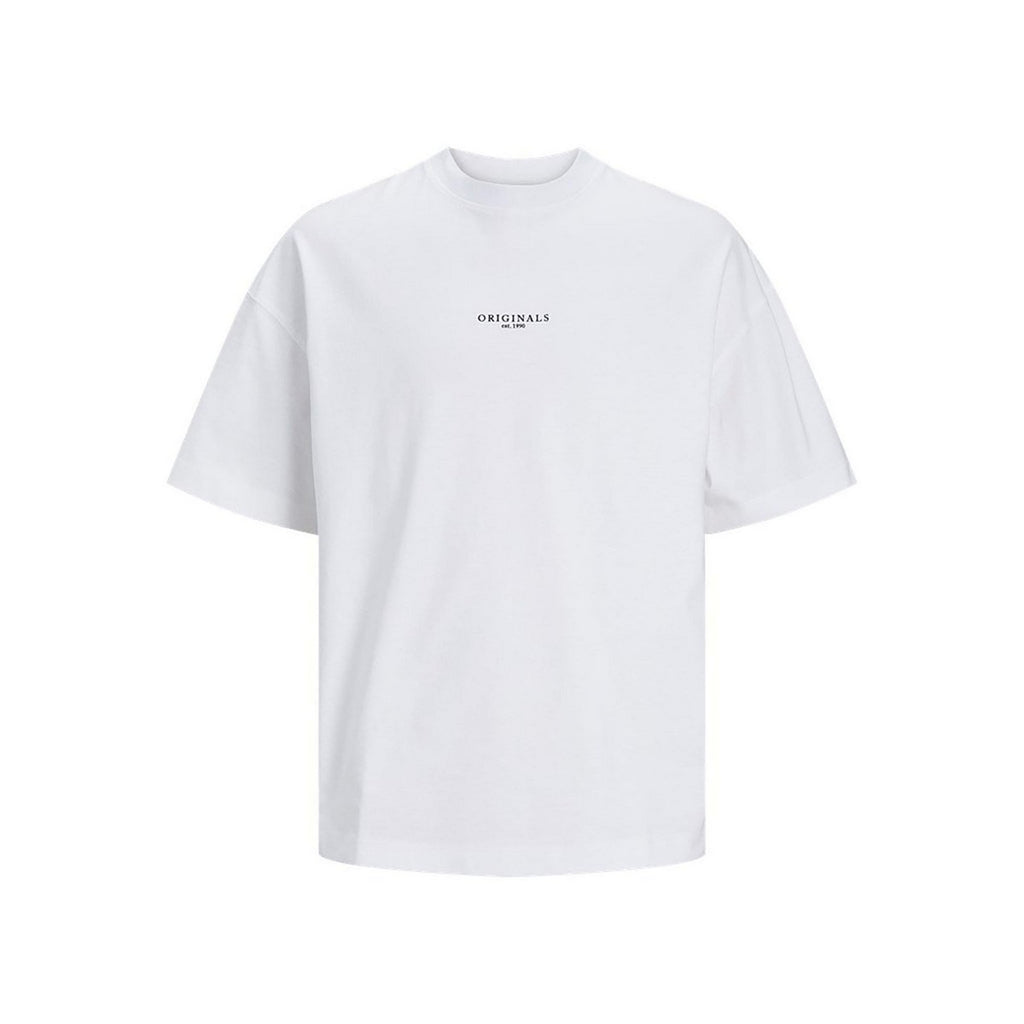Jack&Jones Oversize Minimalist Erkek T-Shirt - Günlük Kullanım