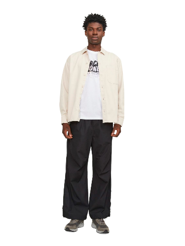 Jack&Jones Oversize Minimalist Erkek T-Shirt - Günlük Kullanım