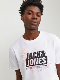 Jack&Jones Oversize Minimalist Erkek T-Shirt - Günlük Kullanım