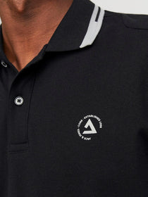 Jack&Jones Minimalist Polo Yaka Kısa Kol Erkek Tişört - Günlük Stil