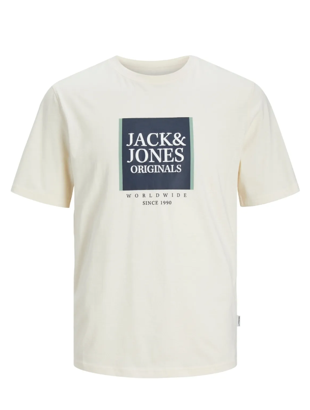 Jack&Jones Minimalist Regular Fit Yuvarlak Yaka Erkek T-Shirt - Günlük Kullanım Translation missing: tr.content.product_image_main